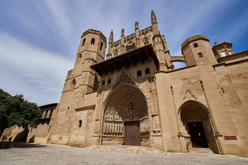 Fototapeta na wymiar Huesca is a city in north-eastern Spain