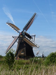 Windmühle Kinderdijk Niederlande