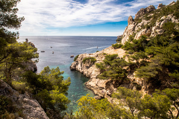 Calanques de Marseille en Provence
