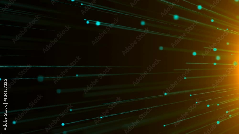 Aufkleber abstract background with optical fibers. seamless loop