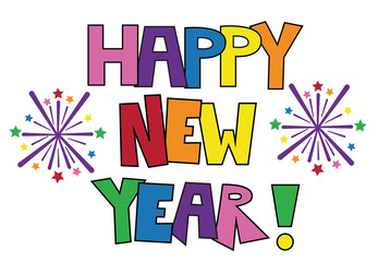 Fototapeta premium Happy New Year