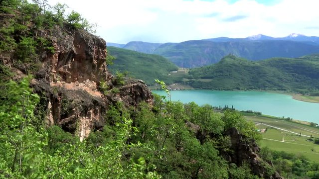 Kalterer See, S&uuml;dtirol, Italien
