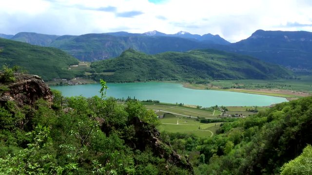 Kalterer See, S&uuml;dtirol, Italien
