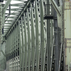 Südbrücke über den Rhein bei Mainz