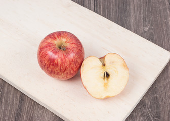 Naklejka na ściany i meble delicious fresh apple