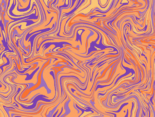 Marble texture background. Abstract pattern for fabric, tile interior design or gift wrapping paper. Textile pattern business cover template background. Ebru aqua ink painting on water. Vector. EPS 8.