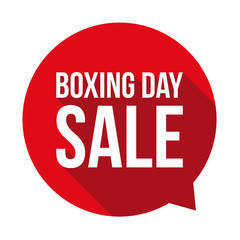 Boxing day label tag sticker
