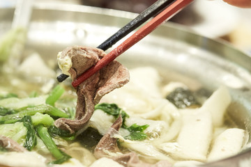 Suki YakiVegetables in soupthai