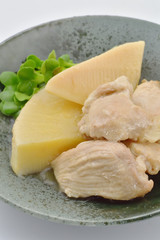 タケノコと鶏肉の煮物