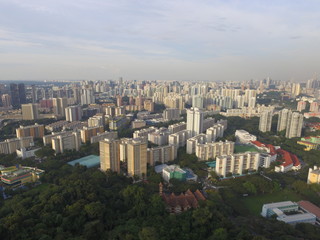City View from Mount Faber Park