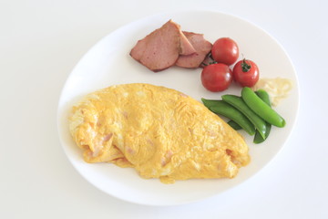 Omelette Bacon and cheese