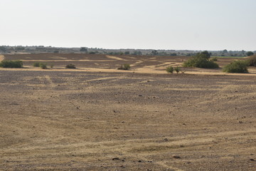 Obraz premium a beautiful place in jaisalmer rajasthan india