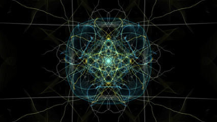 Abstract multi-color background.