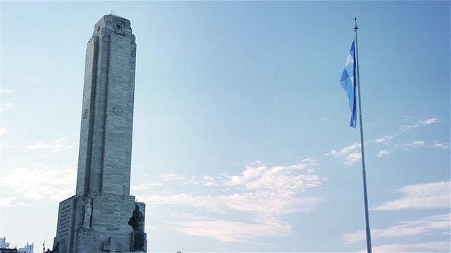 The National Flag Memorial in Rosario, Argentina.