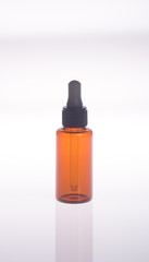 bottle. cosmetics bottle on the background