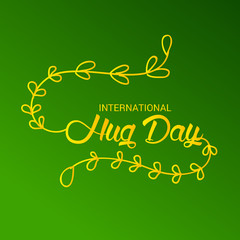 International Hug Day.