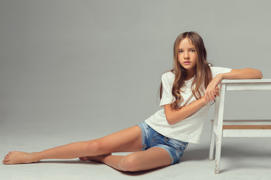 Fototapeta young girl, teenager