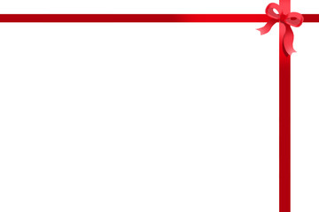 レッドリボンフレーム