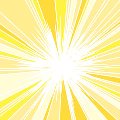 Obraz premium Hot and Glittering Summer Sun