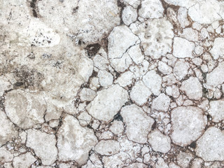 Cracked stones texture
