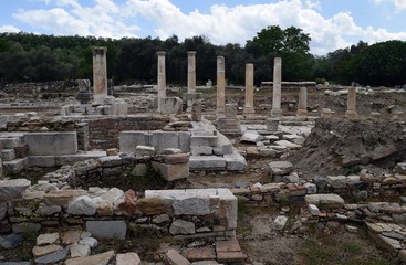 The ruins of the ancient city  Stratonikeia