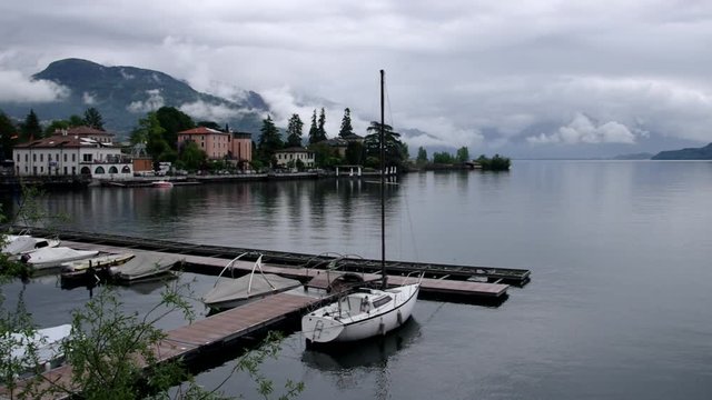 Dongo am Comer See in Italien
