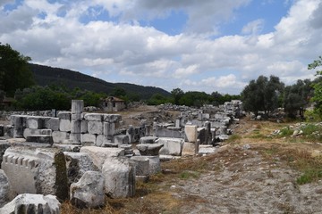 The ruins of the ancient city  Stratonikeia