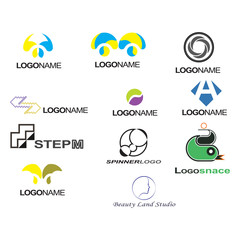 набор логотипов