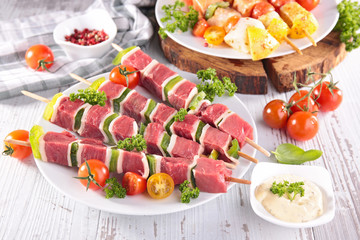 raw beef barbecue