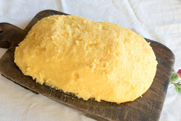 Polenta yellow cornmeal homemade
