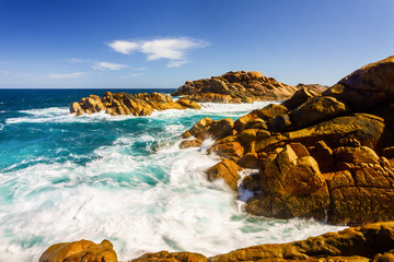 Canal Rocks on a beautiful Summer day. Canal Rocks is located between the towns of Dunsborough and...