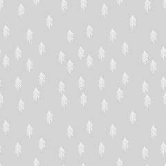 seamless christmas tree pattern