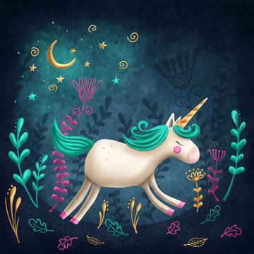 Fototapeta Little unicorn