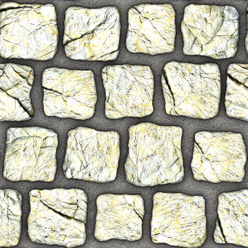 S106 Seamless texture - cobblestone pavers