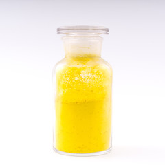 yellow natural colored pigment powder