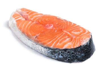 Trancio di salmone fresco