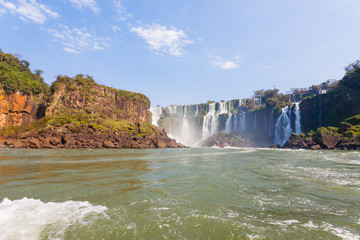 Fototapeta premium Iguazu falls view, Argentina