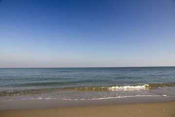 beautiful beach and tropical sea