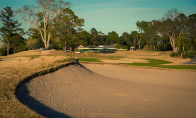 Sand trap in Myrtle Beach  