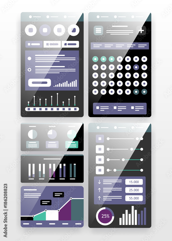 Poster interface ui design