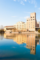 Obraz premium Old abandoned factory,industrial archeology.Italy