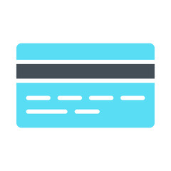 Credit Card Pixel Perfect Vector Silhouette Icon 48x48. Simple Minimal Pictogram