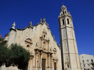 Fototapeta na wymiar Alcalá de Chivert ​ o Xivert, pueblo de la provincia de Castellón, en la Comunidad Valenciana, España. Pertenece a la comarca del Bajo Maestrazgo