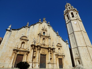 Fototapeta premium Alcalá de Chivert ​ o Xivert, pueblo de la provincia de Castellón, en la Comunidad Valenciana, España. Pertenece a la comarca del Bajo Maestrazgo