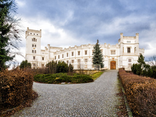 Chateau Novy Svetlov near village Bojkovice