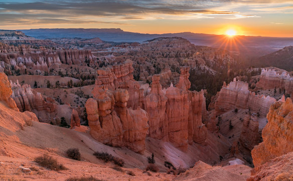 Sunrise in Zion National Park