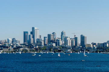 Fototapeta premium Seattle Skyline