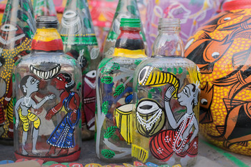 terracotta bottles, Indian handicrafts fair at Kolkata