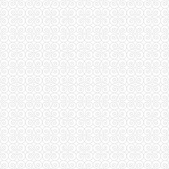 Seamless geometric pattern with swirls. Vector illustration.