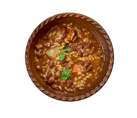  beans rice soup
